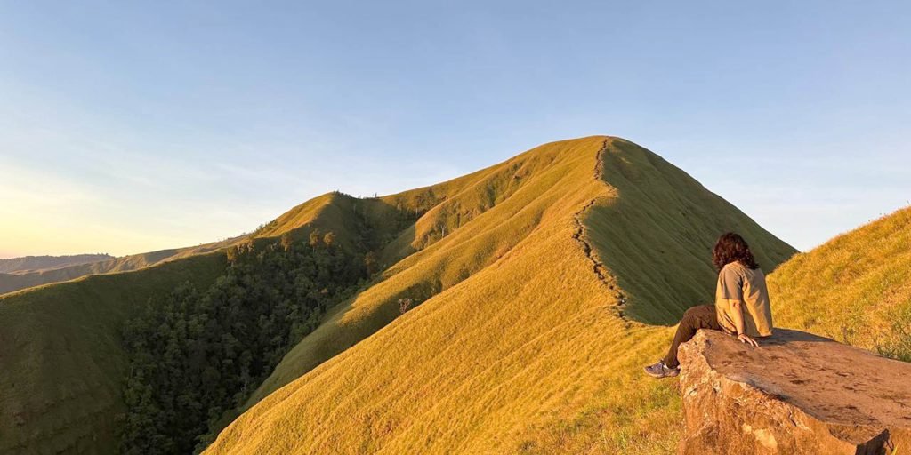 Natuur Wandelen Op Lombok